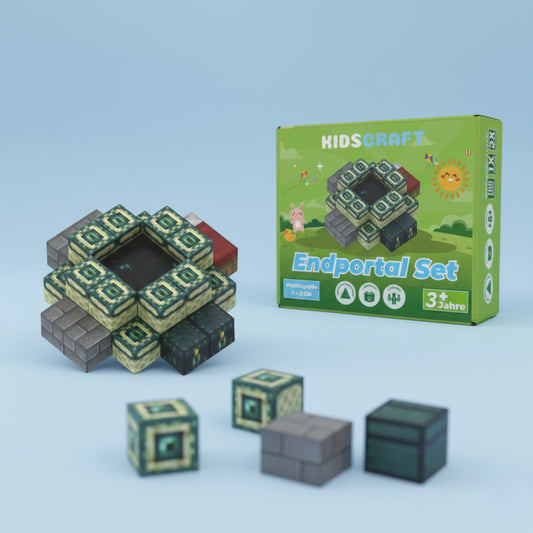 KidsCraft End Portal Set - 32 building blocks