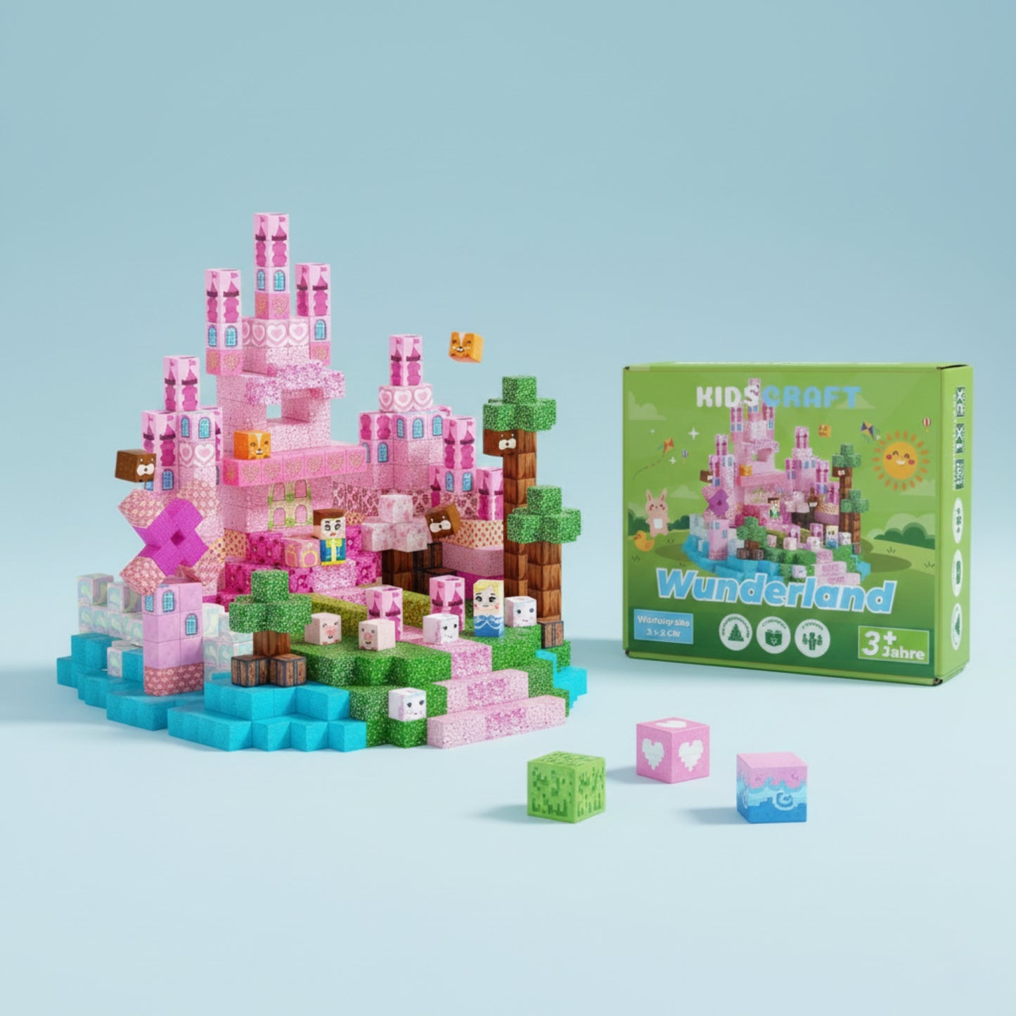 KidsCraft Wonderland - 100 & 150 Building Blocks