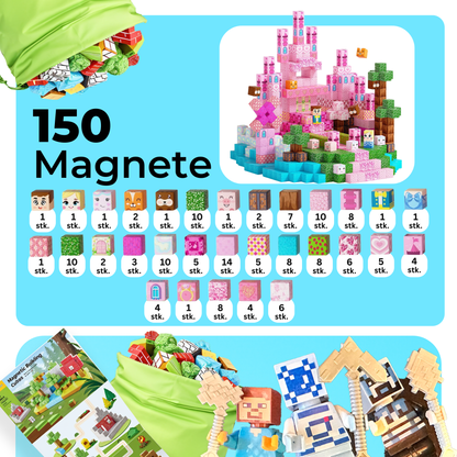 KidsCraft Wonderland - 100 & 150 Building Blocks